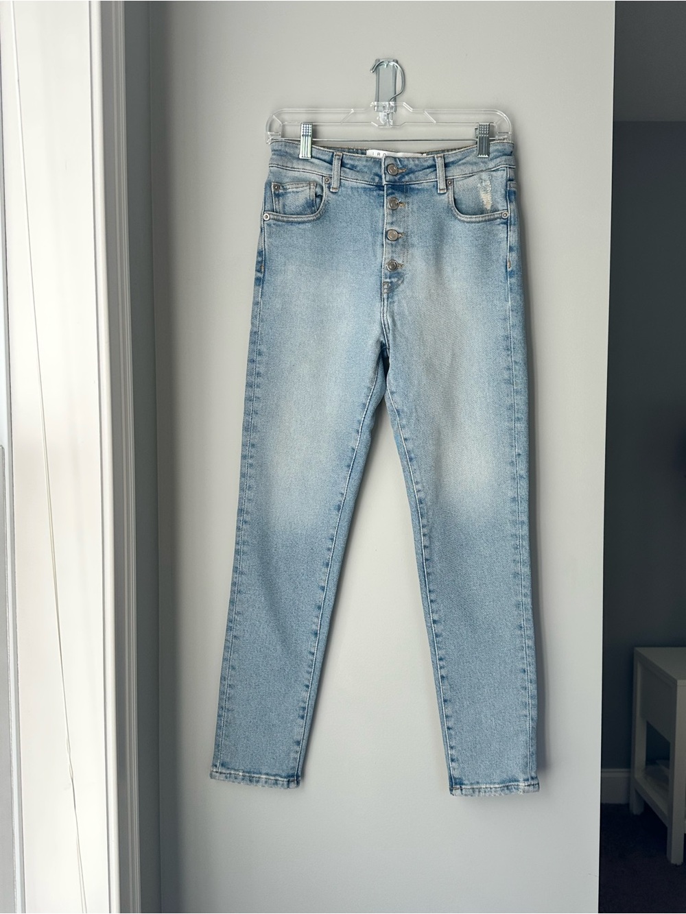 IRO Experience Gaety Slim High-Rise Button-Fly Skinny Jeans Size 28
